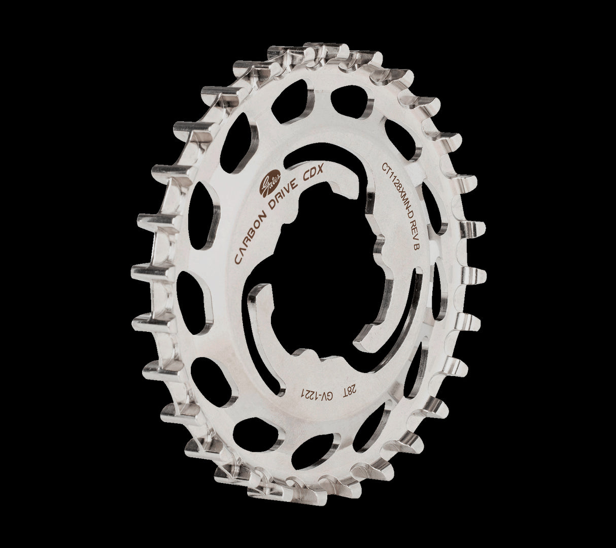 Shimano gates sprocket cdx 28t alfine di2 my19 bl 41,7mm