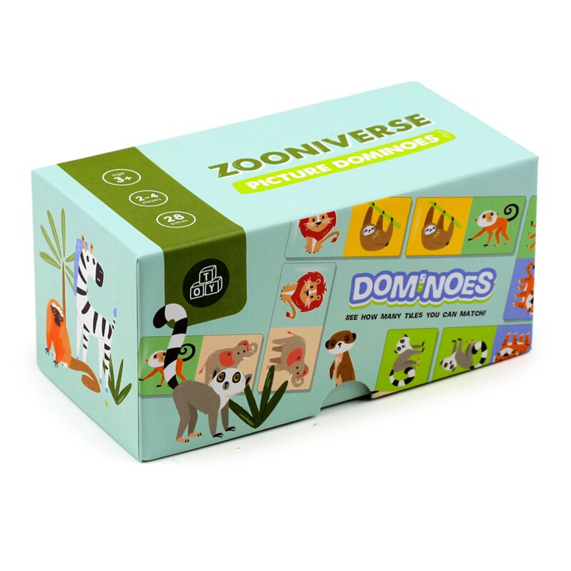 Zooniverse kinderen domino set
