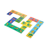 Dinosauria kinderen domino set