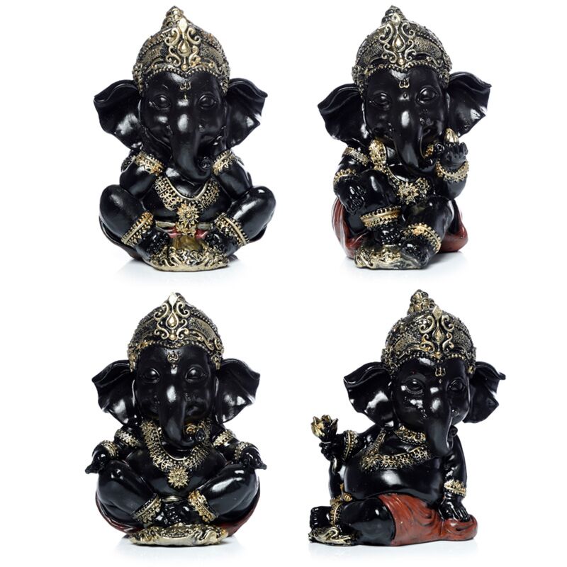 Zwart goud ganesh