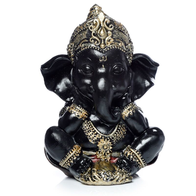 Zwart goud ganesh
