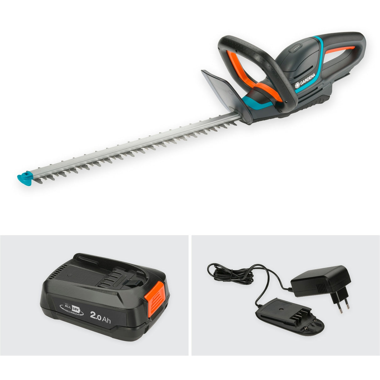 GARDENA Accu heggenschaar ComfortCut 50 18V P4A set