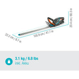 GARDENA Accu heggenschaar ComfortCut 60 18V P4A set