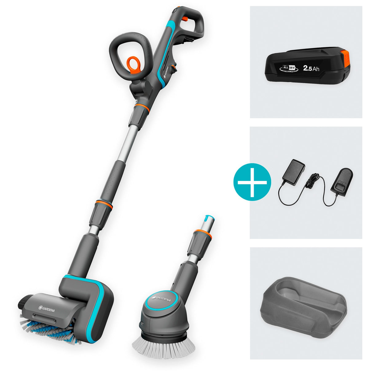 GARDENA Accu-multireiniger AquaBrush Universal 04 18V P4A