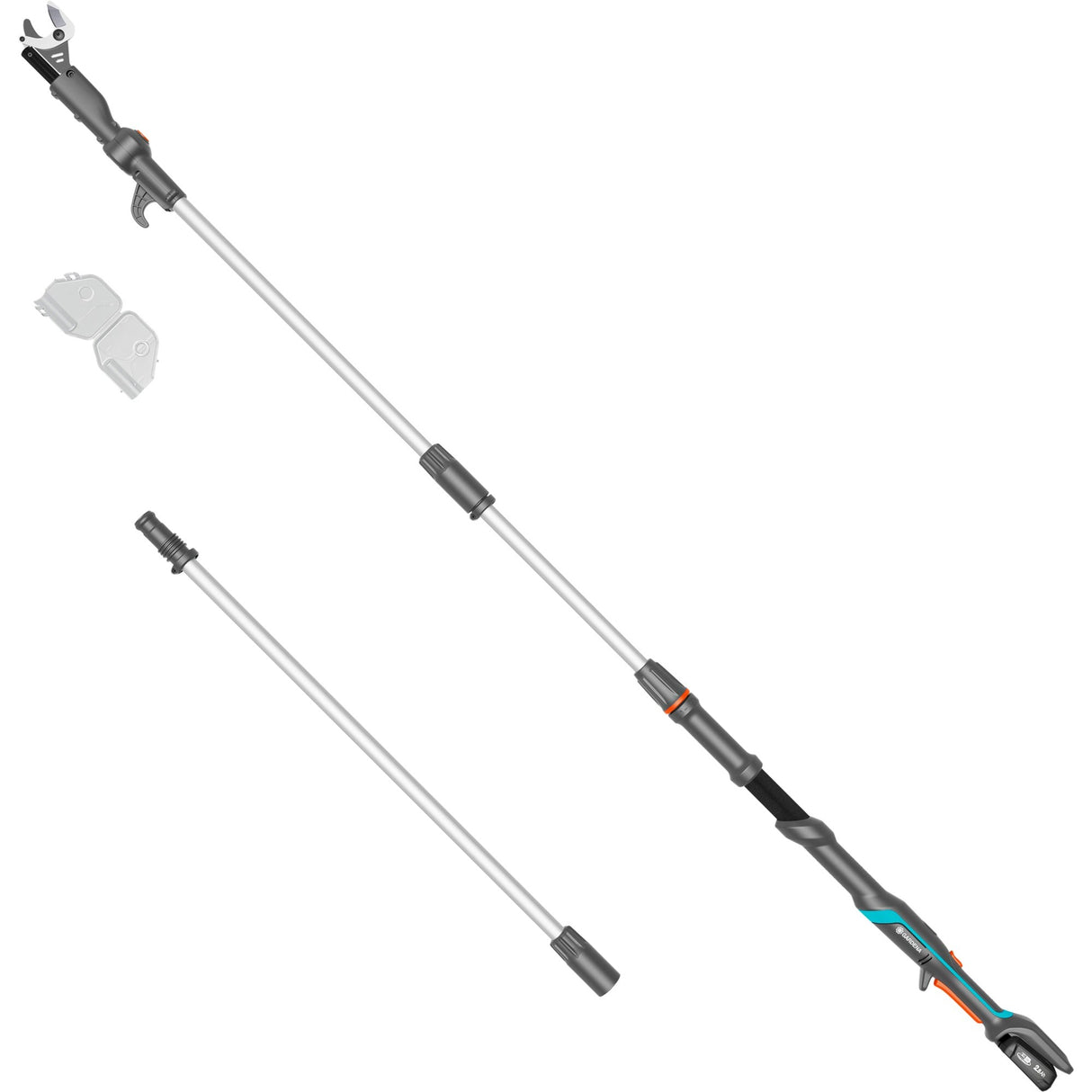 GARDENA Accu-telescooptakkenschaar HighCut 360 18V P4A Geb