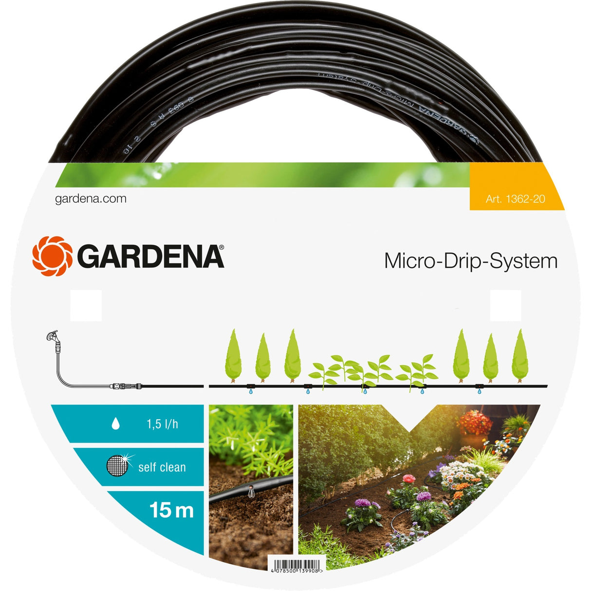 GARDENA Bovengrondse druppelbuis 4,6 mm (3 16 )