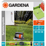 GARDENA Set met verzonken zwenksproeier OS 140