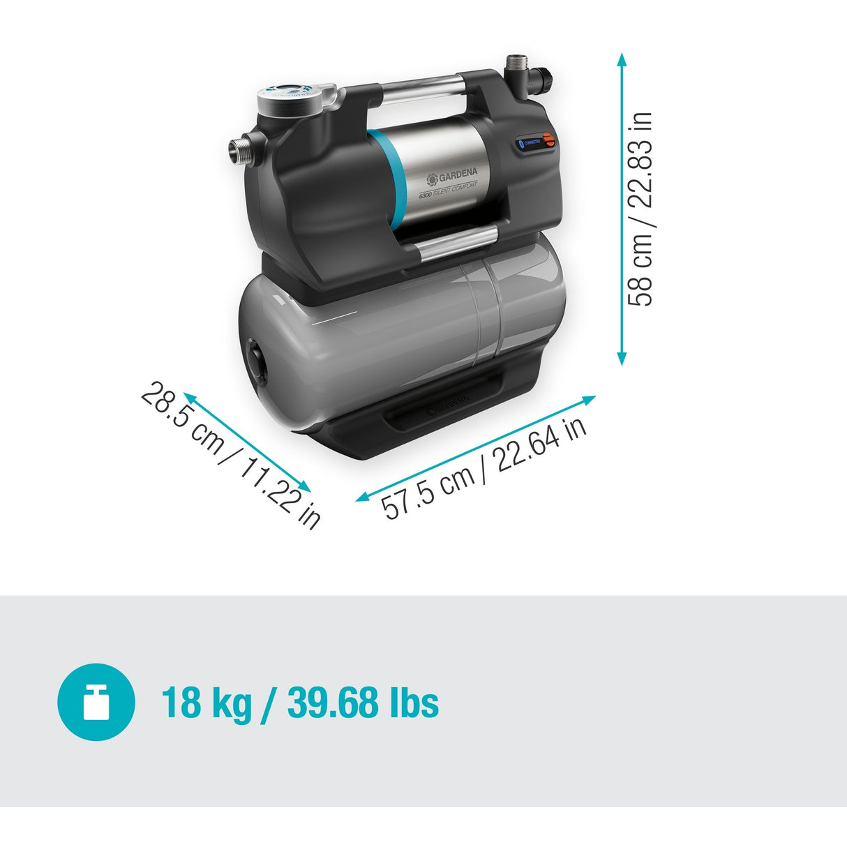GARDENA Hydrofoorpomp 6300 SilentComfort