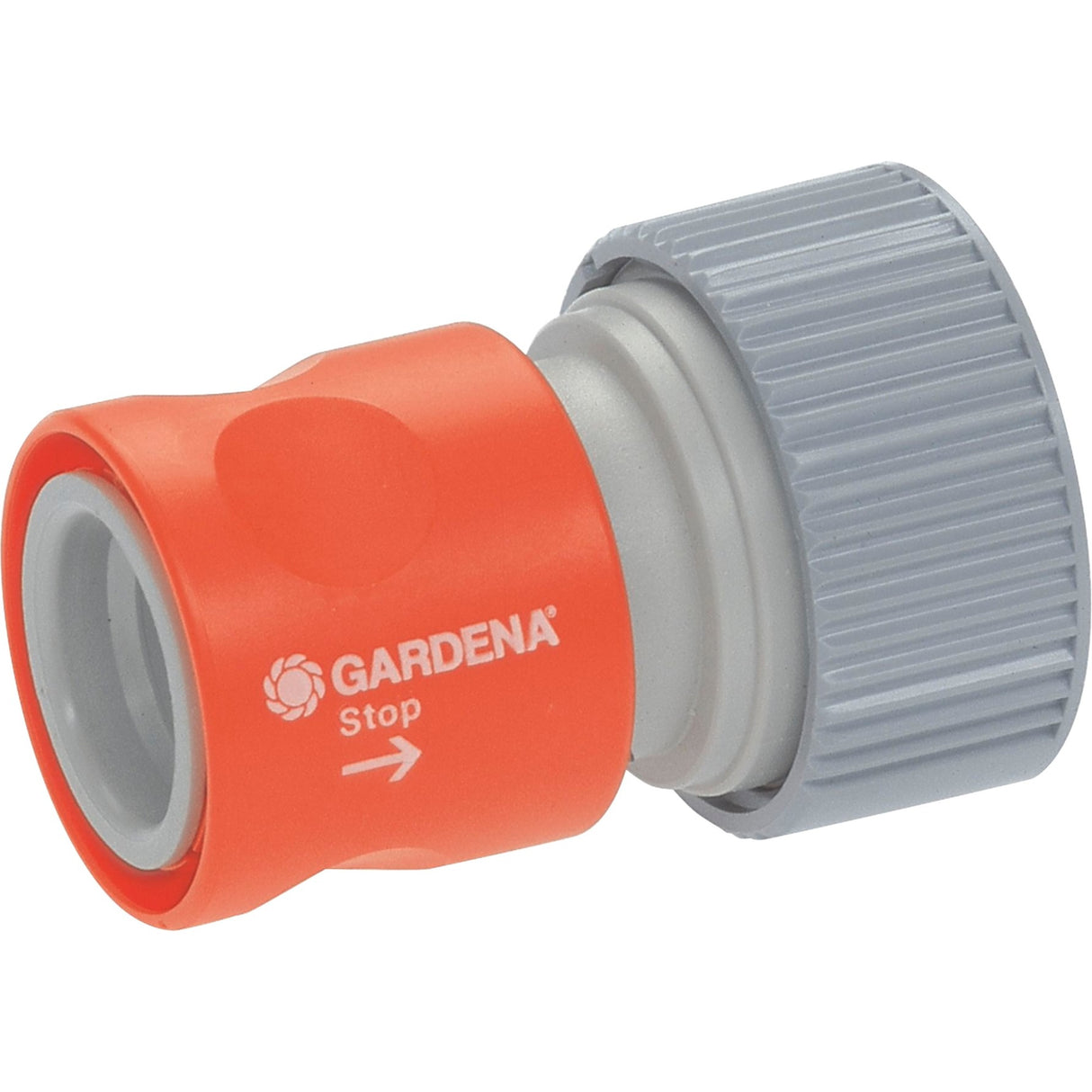 GARDENA Prof-System overgangsstuk met waterstop 19 mm (1 2