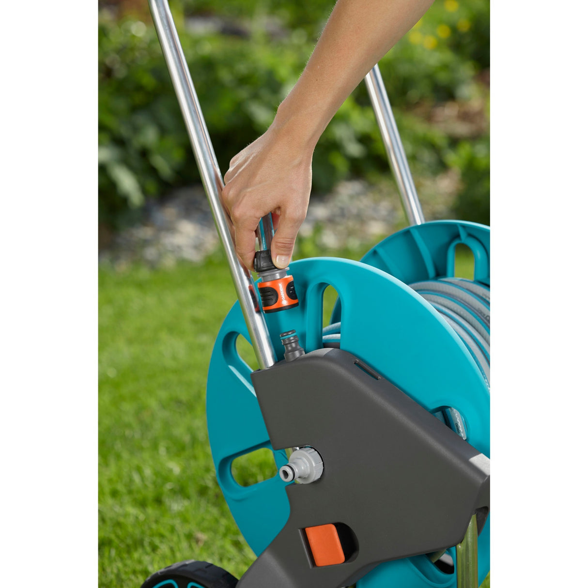 GARDENA Slangenwagen AquaRoll M Easy Set