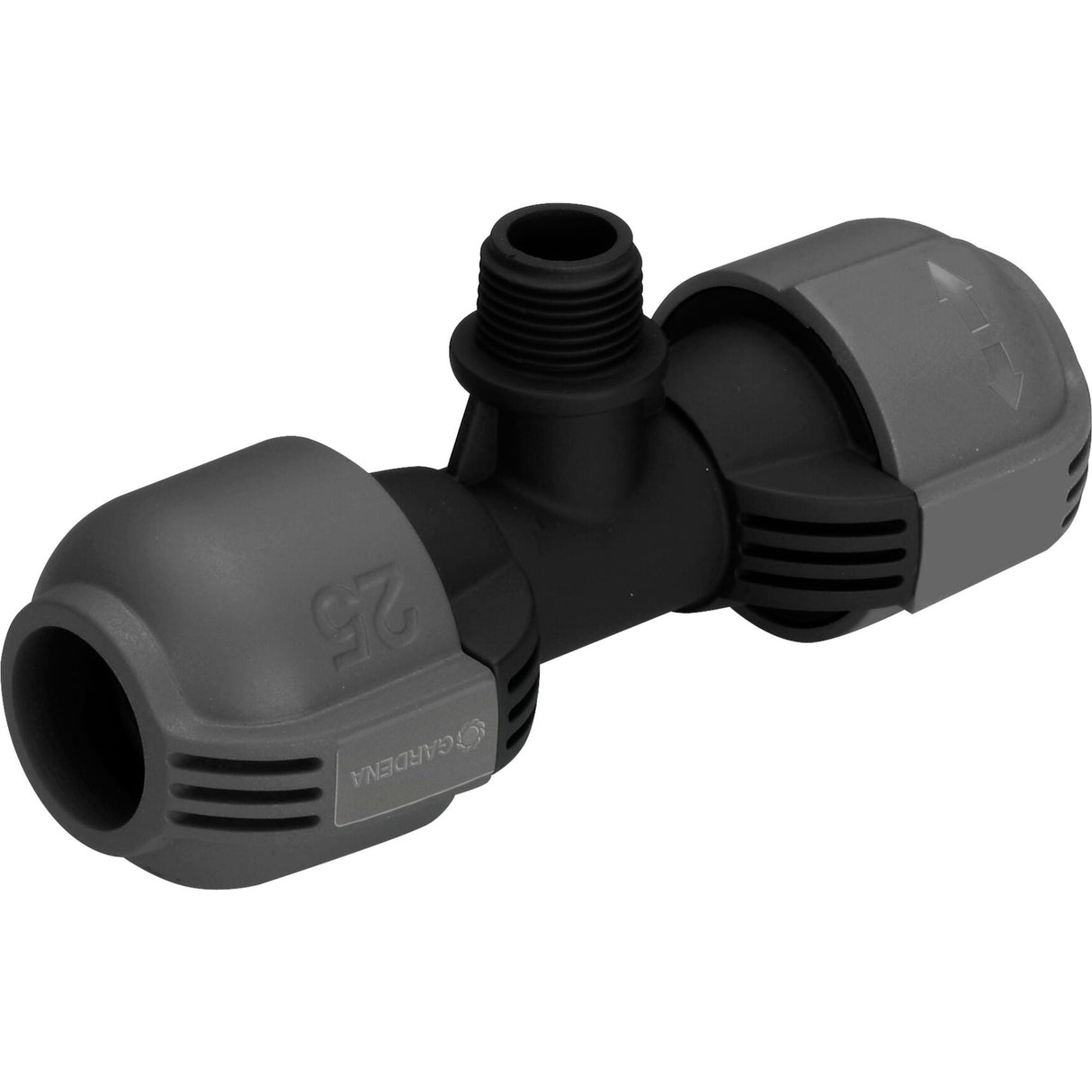 GARDENA T-stuk 25 mm x 1 2 buitendraad