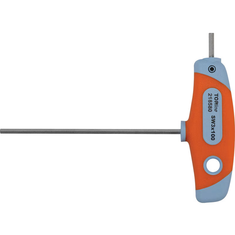 218580 topline t-inbussleutel sw 3mm x 100mm