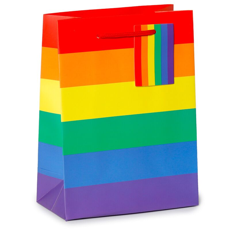 Somewhere regenboog - cadeautasje medium