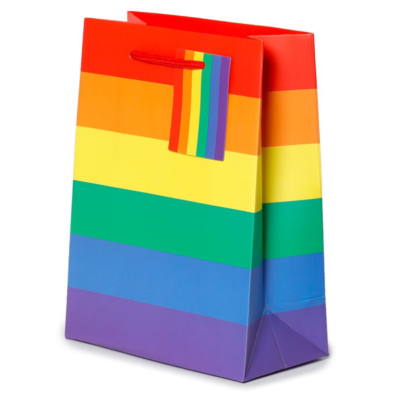 Somewhere regenboog - cadeautasje medium
