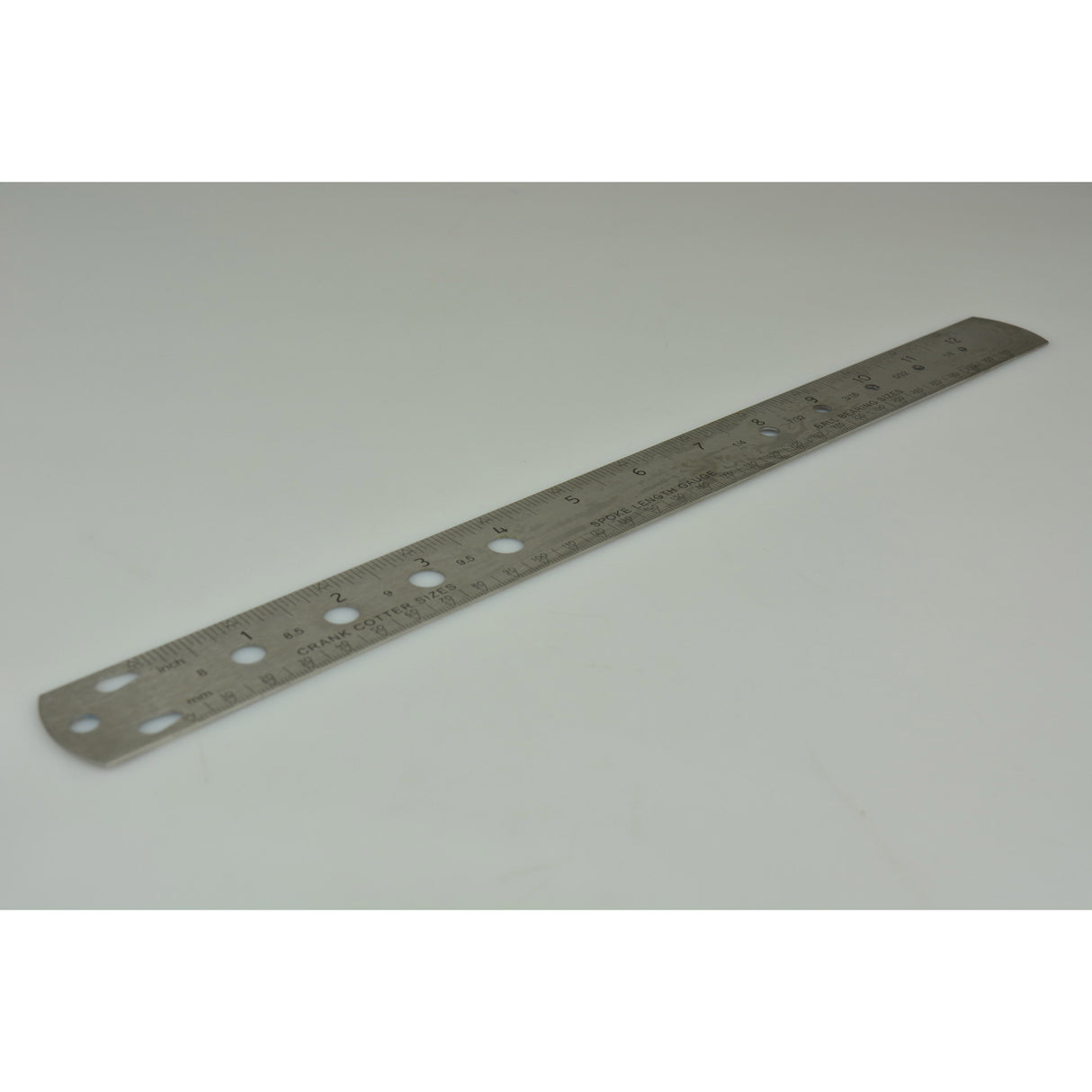 Icetoolz (buzaglo) liniaal en meetlat 31cm voor spaken, rvs