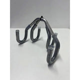Takel co ophanghaken met beschermingsrubber rvs (2st)