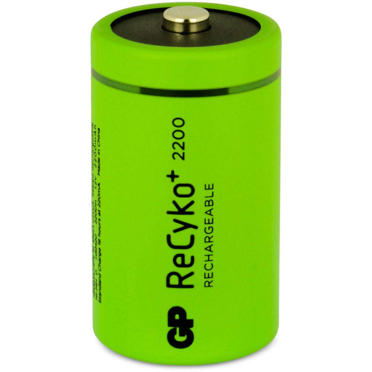 GP Batteries ReCyko+ D 2200 2 oplaadbare batterijen