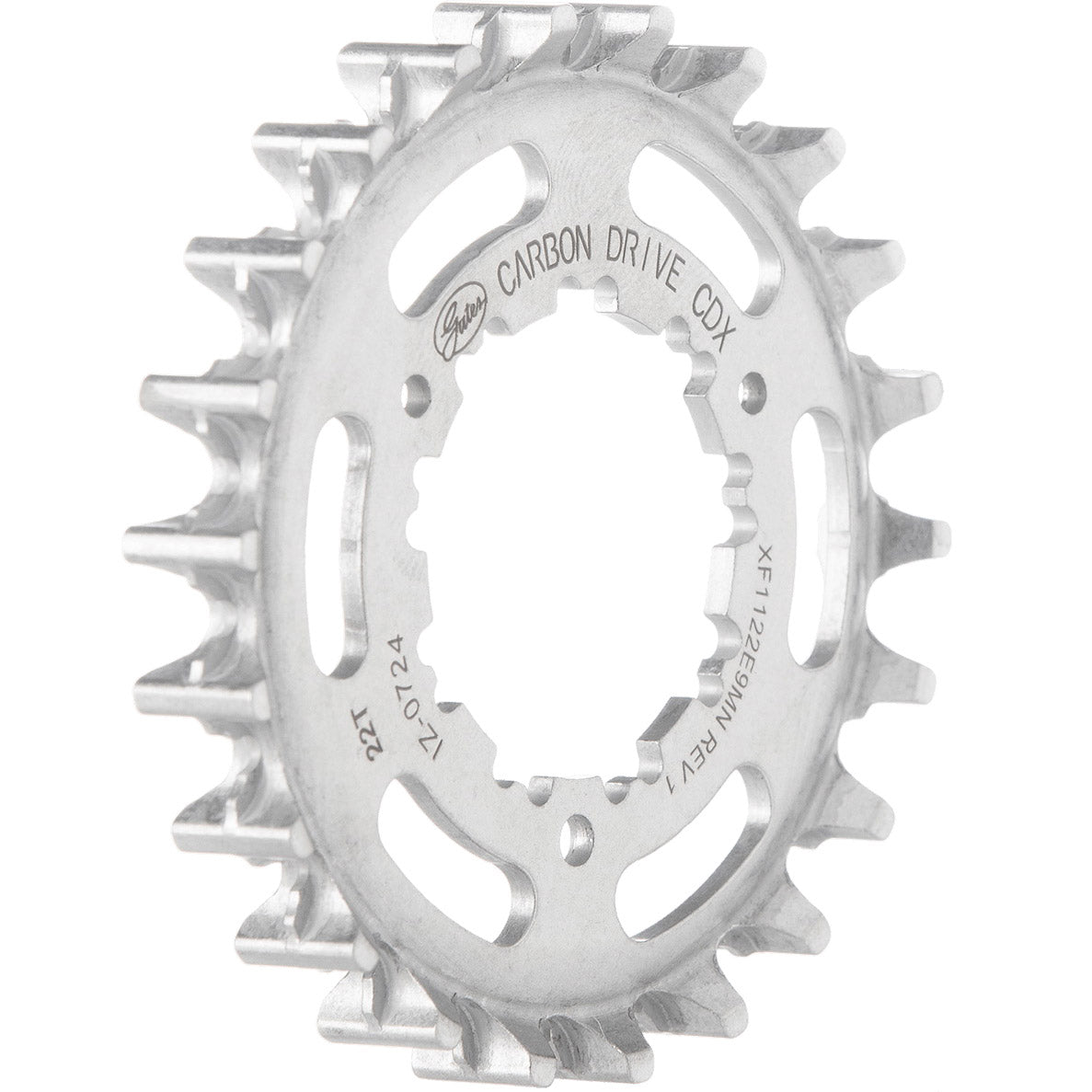 Gates sprocket cdx 22t enviolo 9-spline bl 45,5 50mm fin line