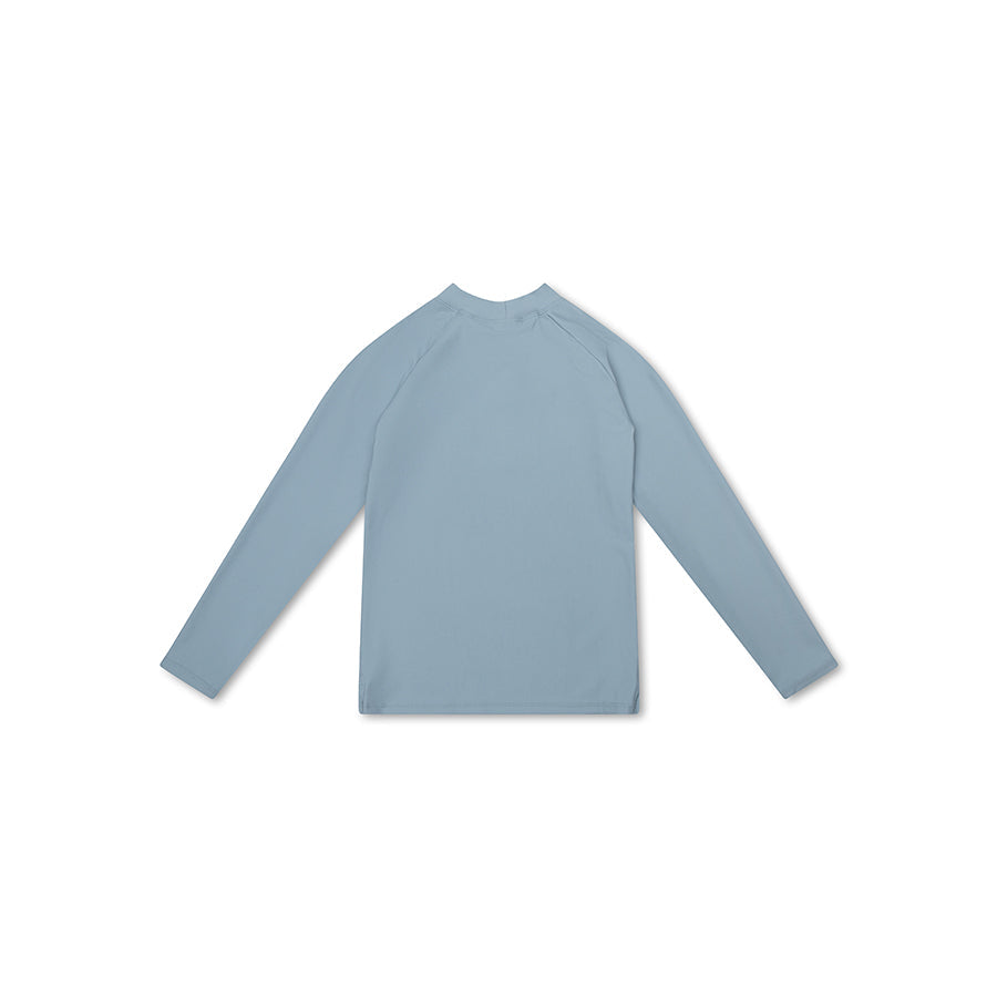 Zuivere tonen | groen uv zwemshirt met lange mouwen