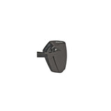 Ergotec Spiegel M-77 korte arm 120 x 80-55 mm aluminium zwart gezandstraald (K approved)