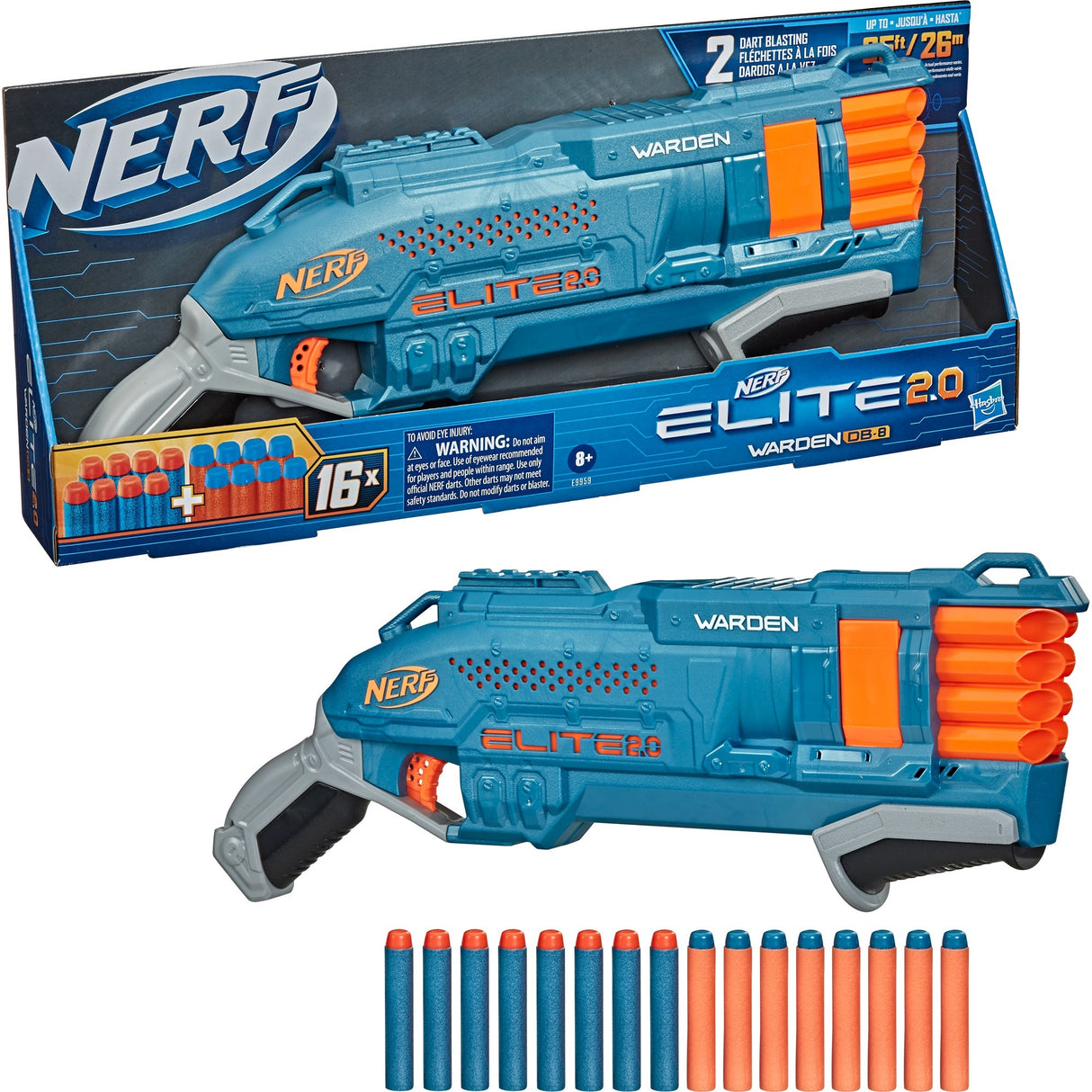 Hasbro 2.0 Warden DB-8-blaster
