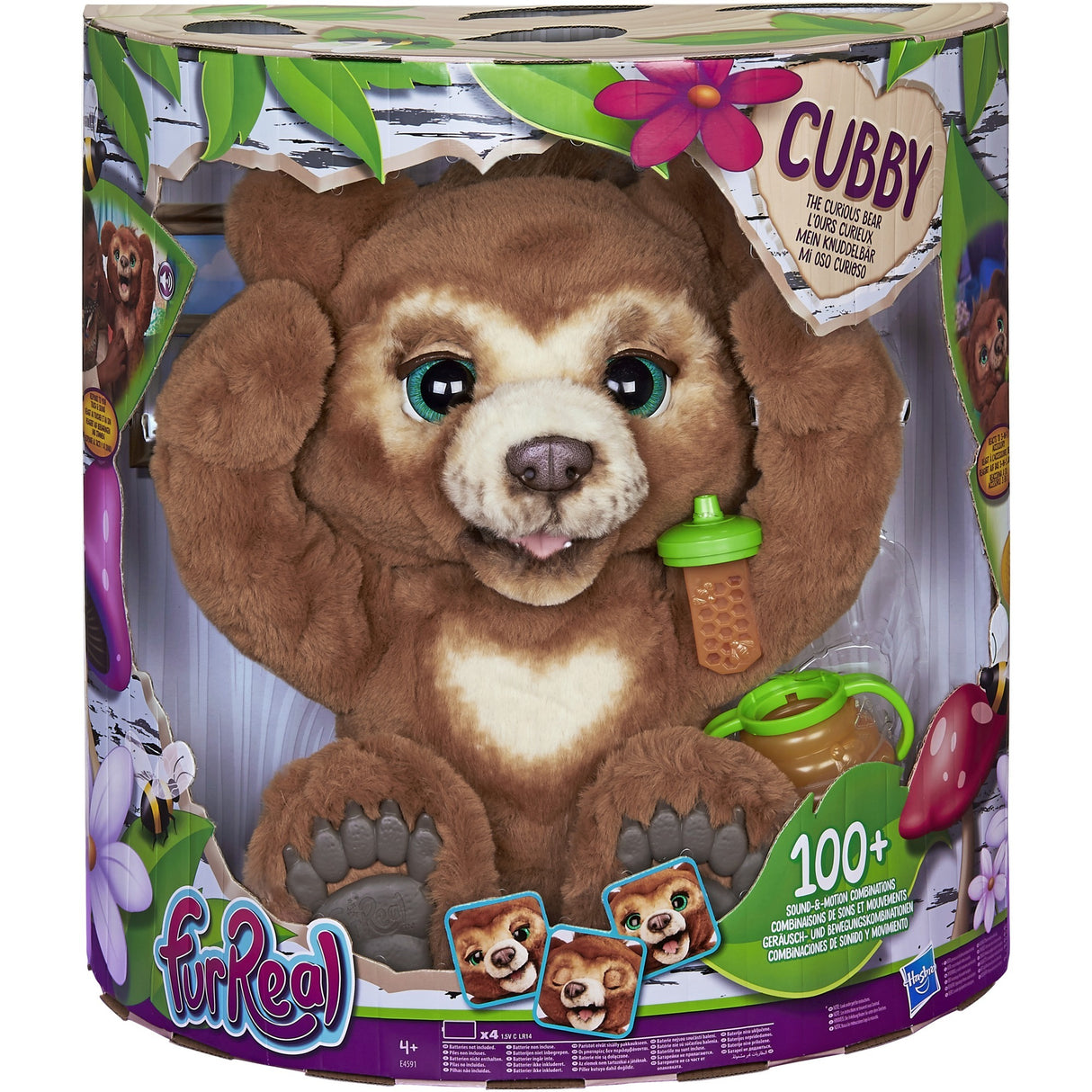 Hasbro FurReal Cuby de Beer Interactieve Knuffel