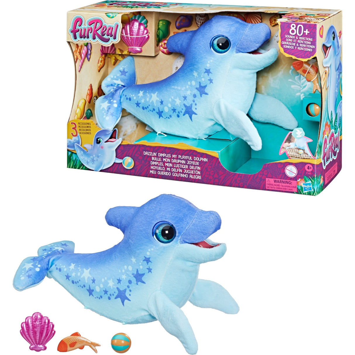 Hasbro FurReal Dazzlin Dimples My Playful Dolfijn