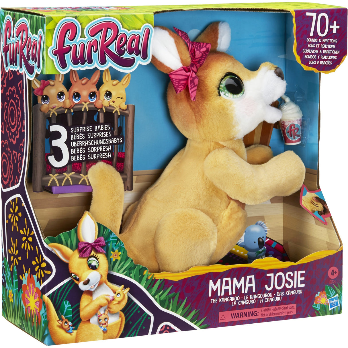 Hasbro FurReal Mama Josie de Kangoeroe