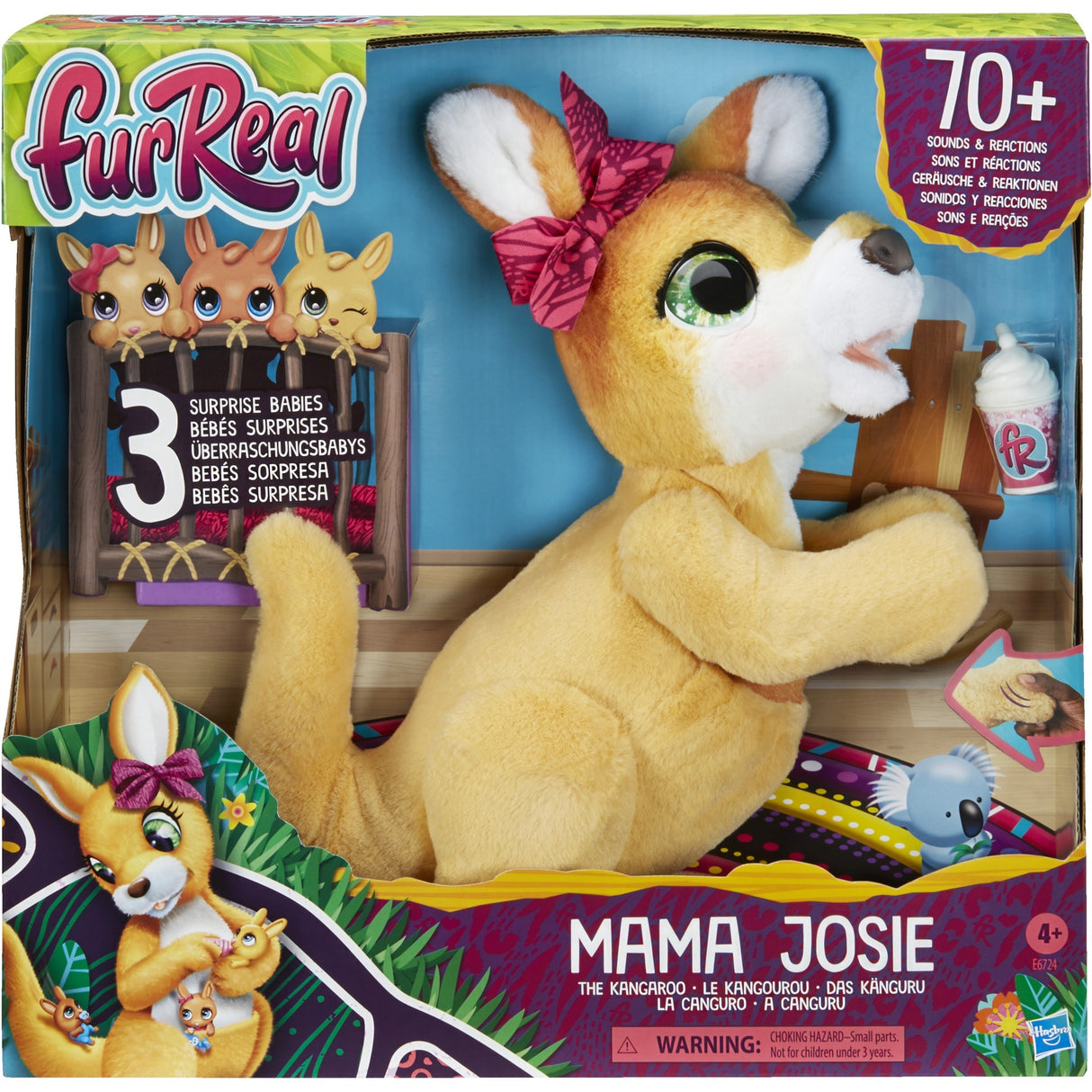 Hasbro FurReal Mama Josie de Kangoeroe