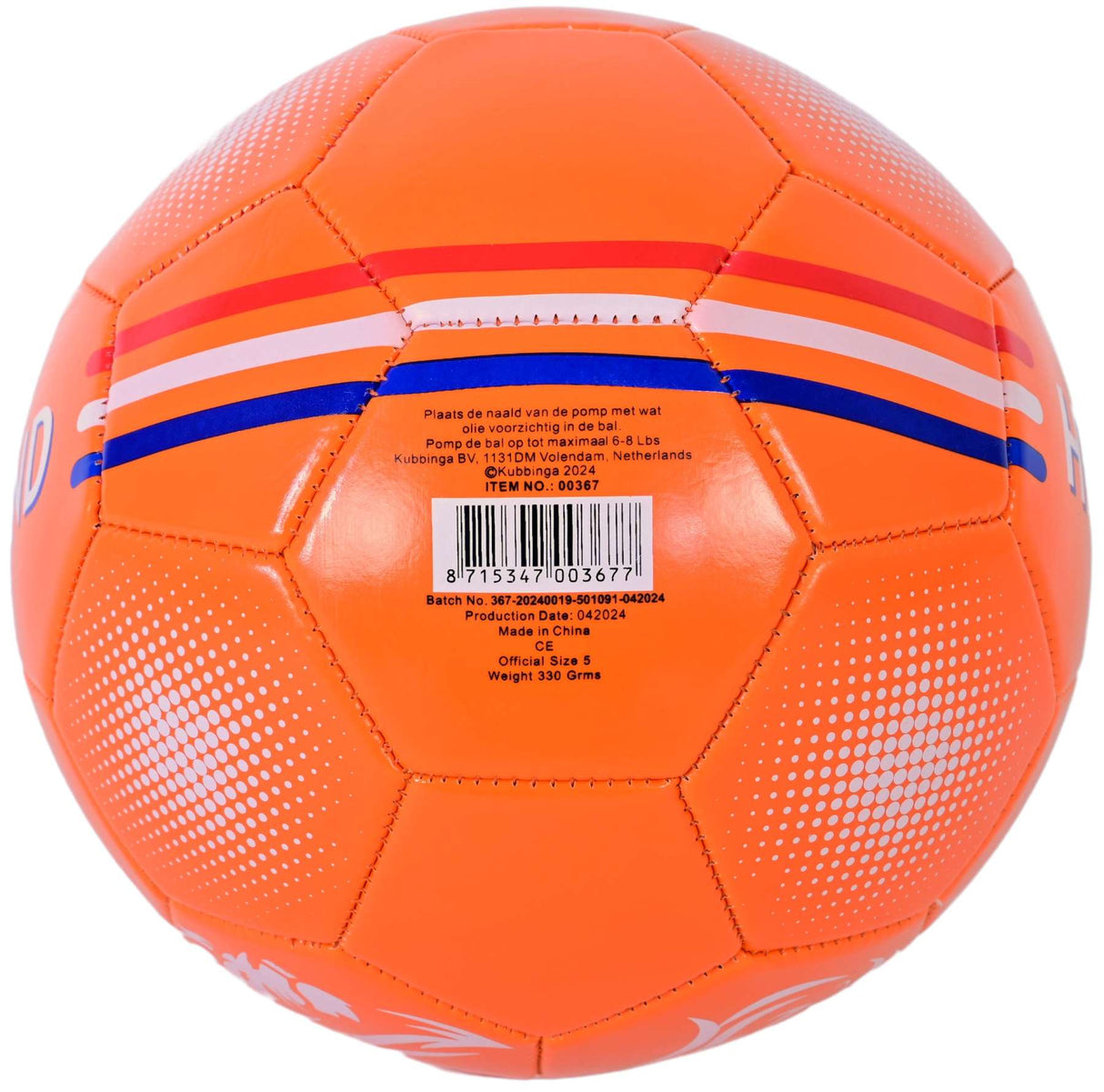 E l sports kunstlederen holland voetbal - oranje