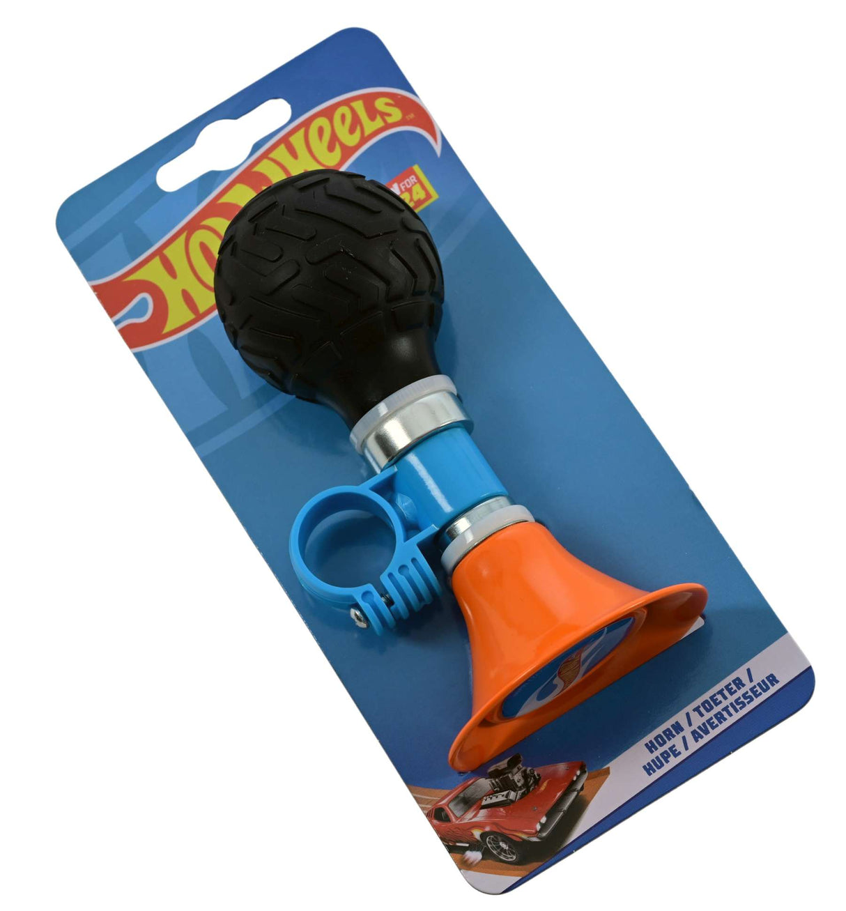 Hot wheels fietstoeter - jongens - oranje zwart
