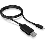 ICY BOX ICY BOX IB-CB023EL USB-A naar Micro-USB-B elektroluminesce