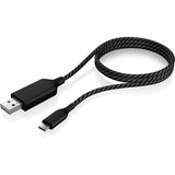 ICY BOX ICY BOX IB-CB023EL USB-A naar Micro-USB-B elektroluminesce