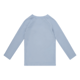 Zuivere tonen | lichtblauw uv zwemshirt met lange mouwen