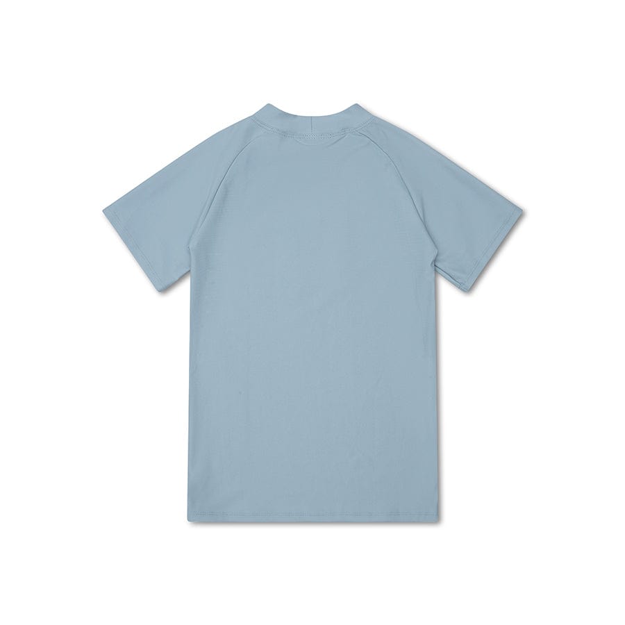 Zuivere tonen | groen uv zwemshirt met korte mouwen