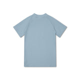Zuivere tonen | groen uv zwemshirt met korte mouwen