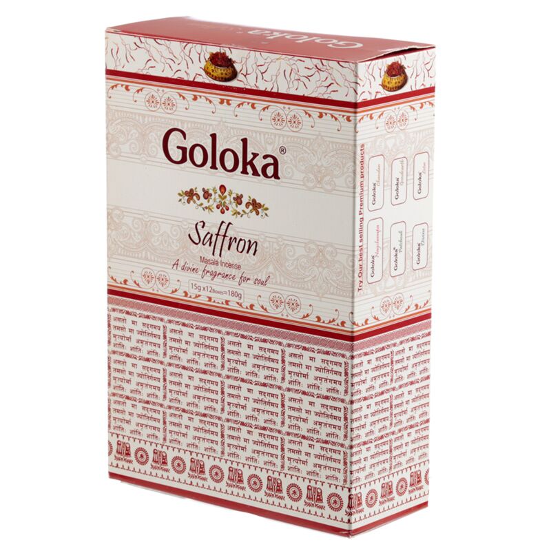 Saffraan - goloka masala wierook stokjes
