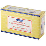 01406 vfm californische witte salie - satya nag champa wierook stokjes