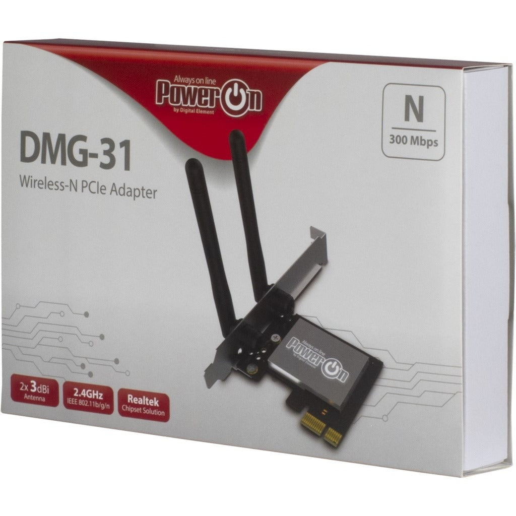 Inter-Tech DMG-31 Wireless-N PCIe Adapter