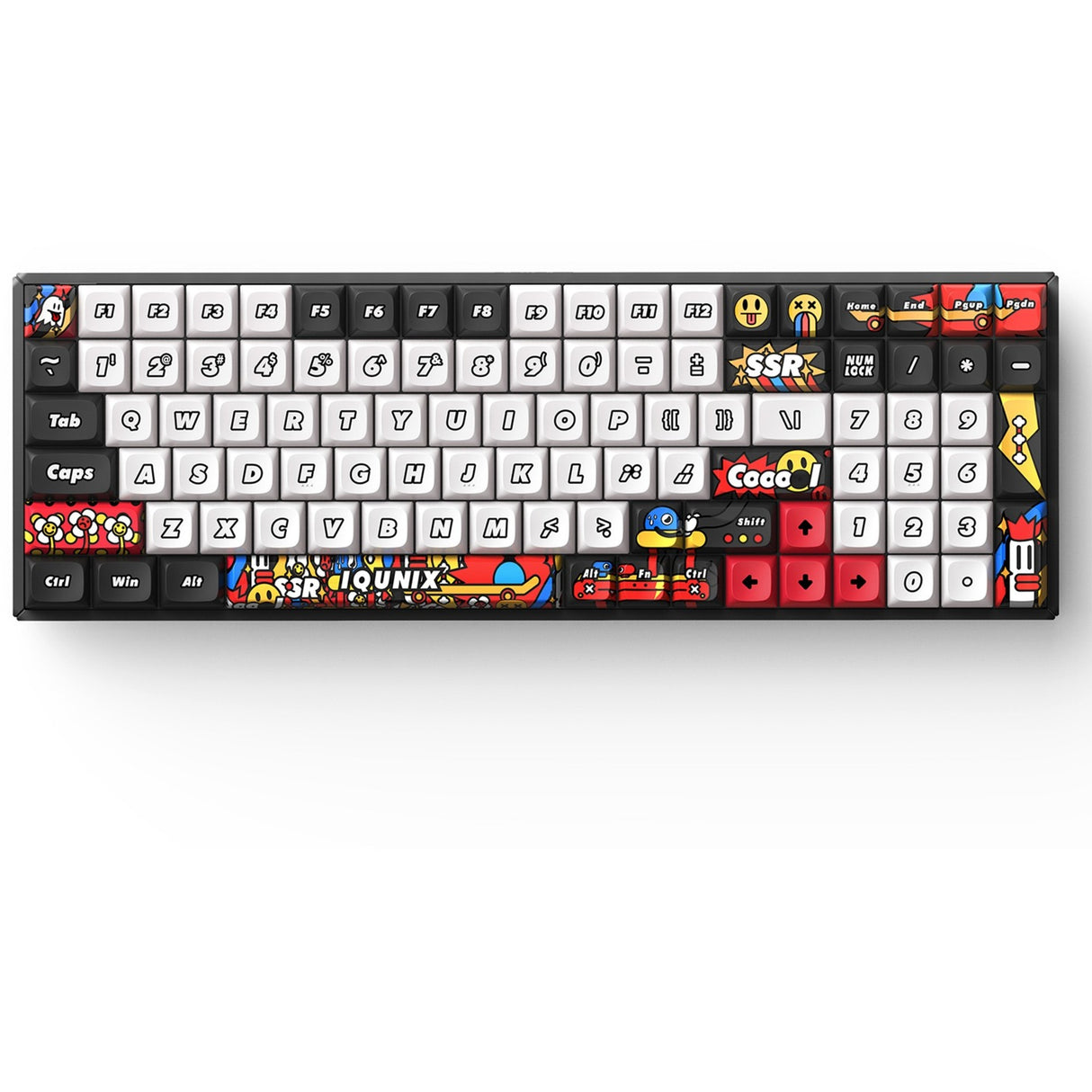 Iqunix f97 graffiti diary wireless mechanical keyboard