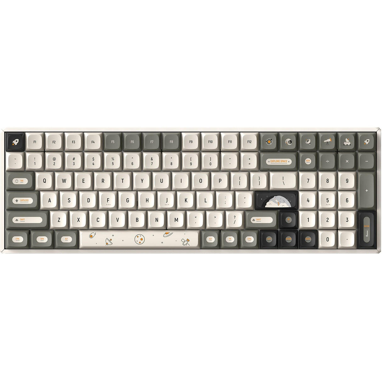 Iqunix f97 hitchhiker wireless mechanical keyboard