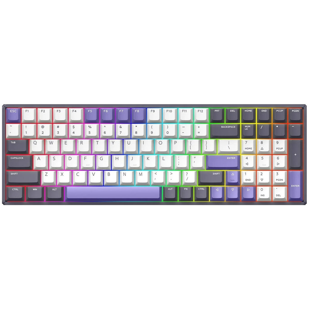 Iqunix f97 lavandin wireless mechanical keyboard