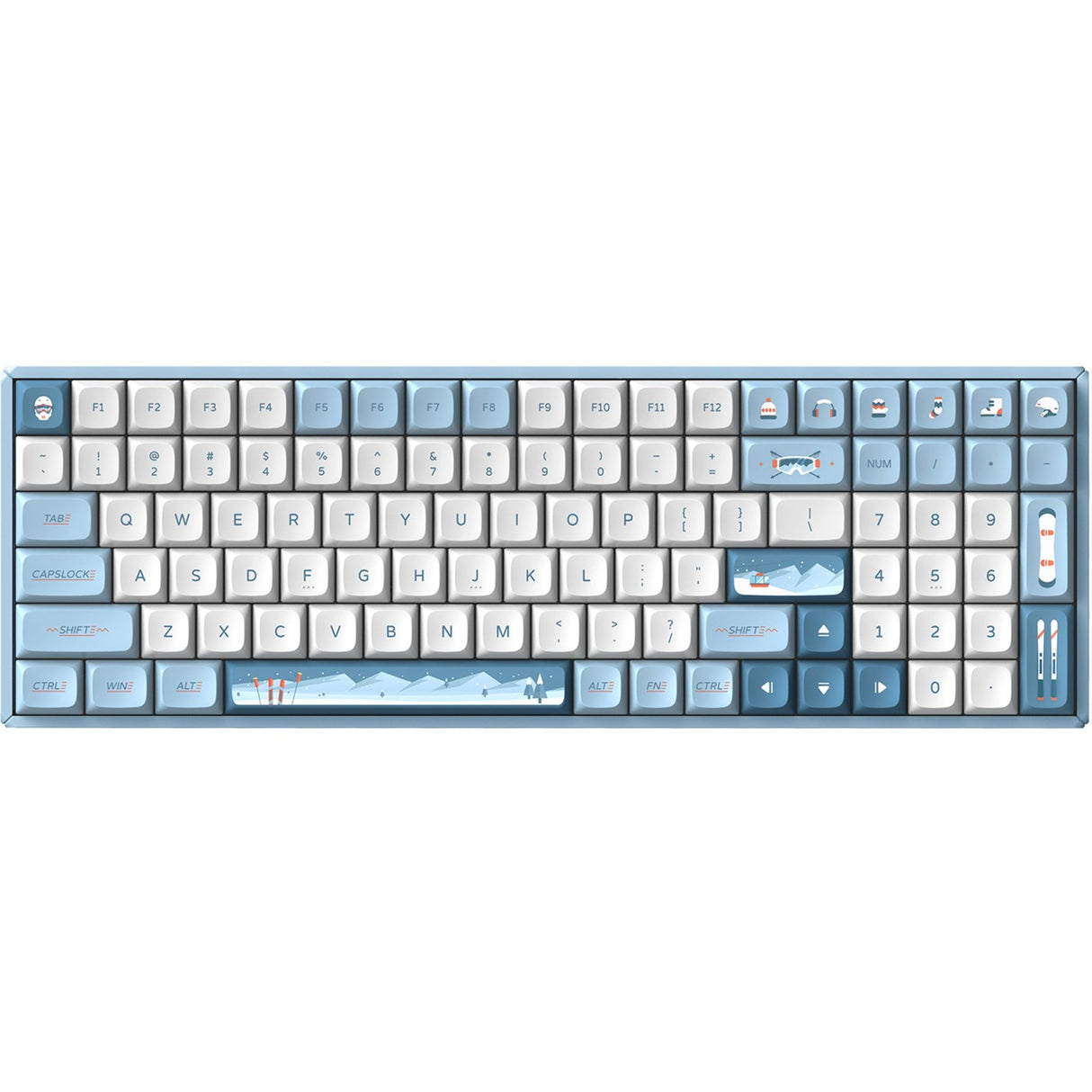Iqunix f97 wintertide wireless mechanical keyboard