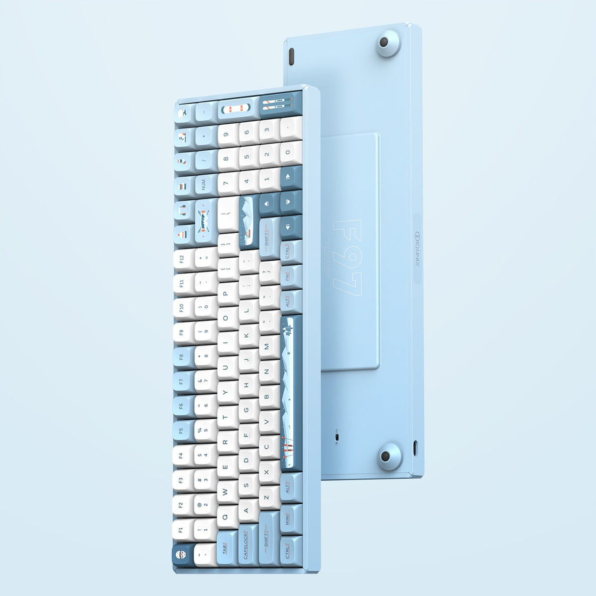 Iqunix f97 wintertide wireless mechanical keyboard