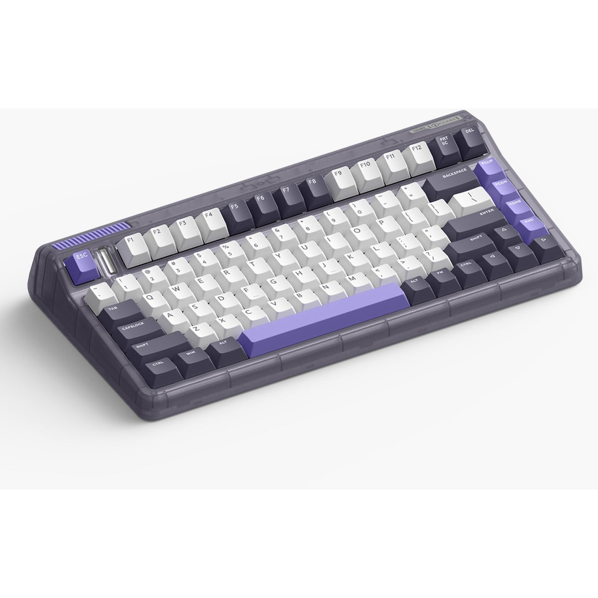 Iqunix og80 lavandin wireless mechanical keyboard