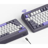 Iqunix og80 lavandin wireless mechanical keyboard