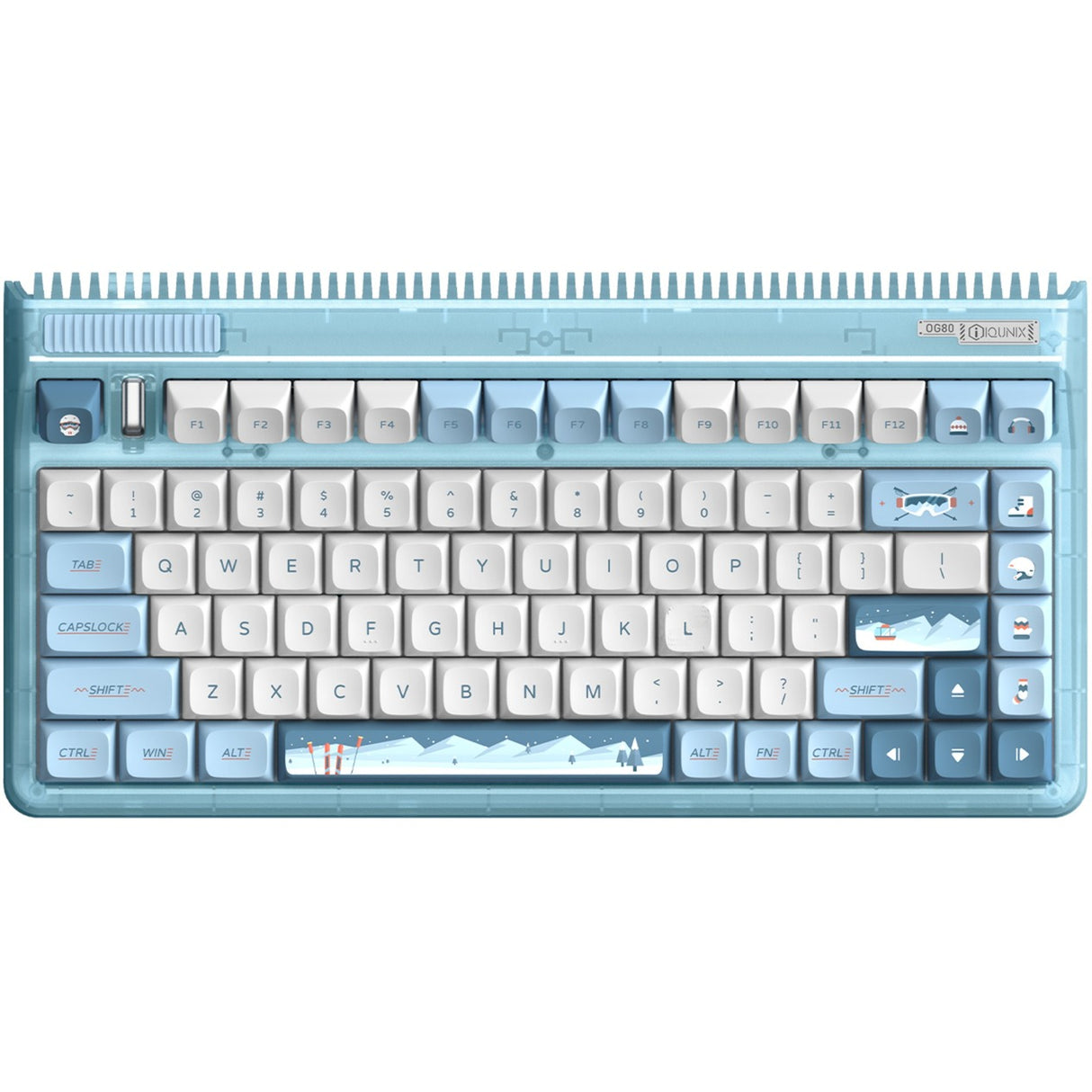 Iqunix og80 wintertide wireless mechanical keyboard