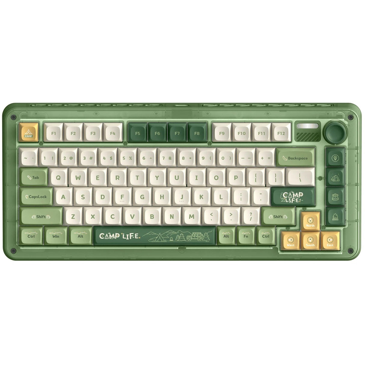 Iqunix zx75 camping wireless mechanical keyboard