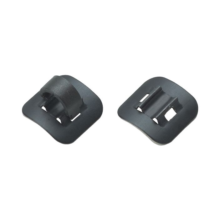 Jagwire alloy stick-on cable guide (4pcs) - black