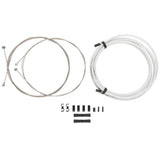 Jagwire universal sport brake kit - braided white